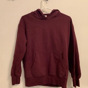Maroon sweatshirt